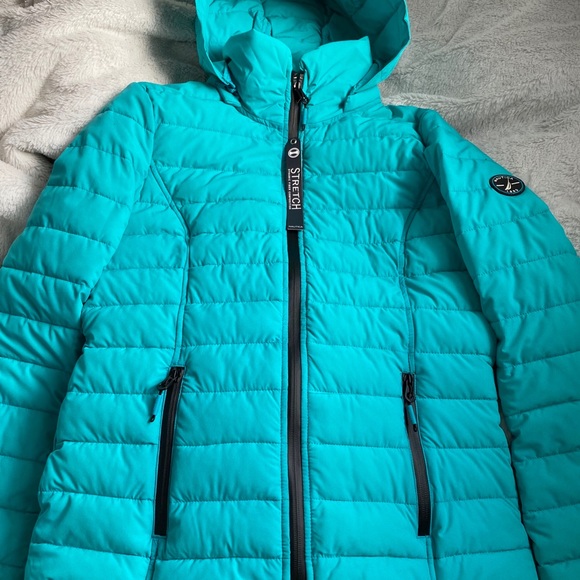 Nautica Turquoise Puffer Jacket 